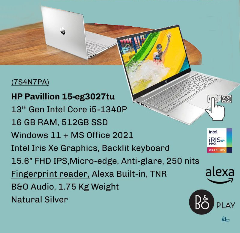 HP Pavillion 15-eg3027tu i5-1340P 3 HP Paviliion 15 Descrip ACS Computers