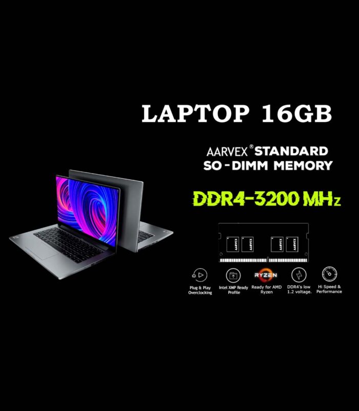 Aarvex DDR 4 laptop 16GB 3200Mhz