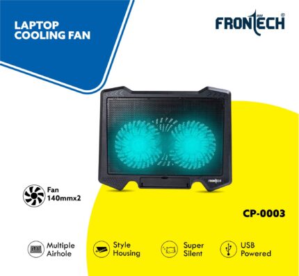 Frontech Cooling Pad CP-0003 - Dual Fan System