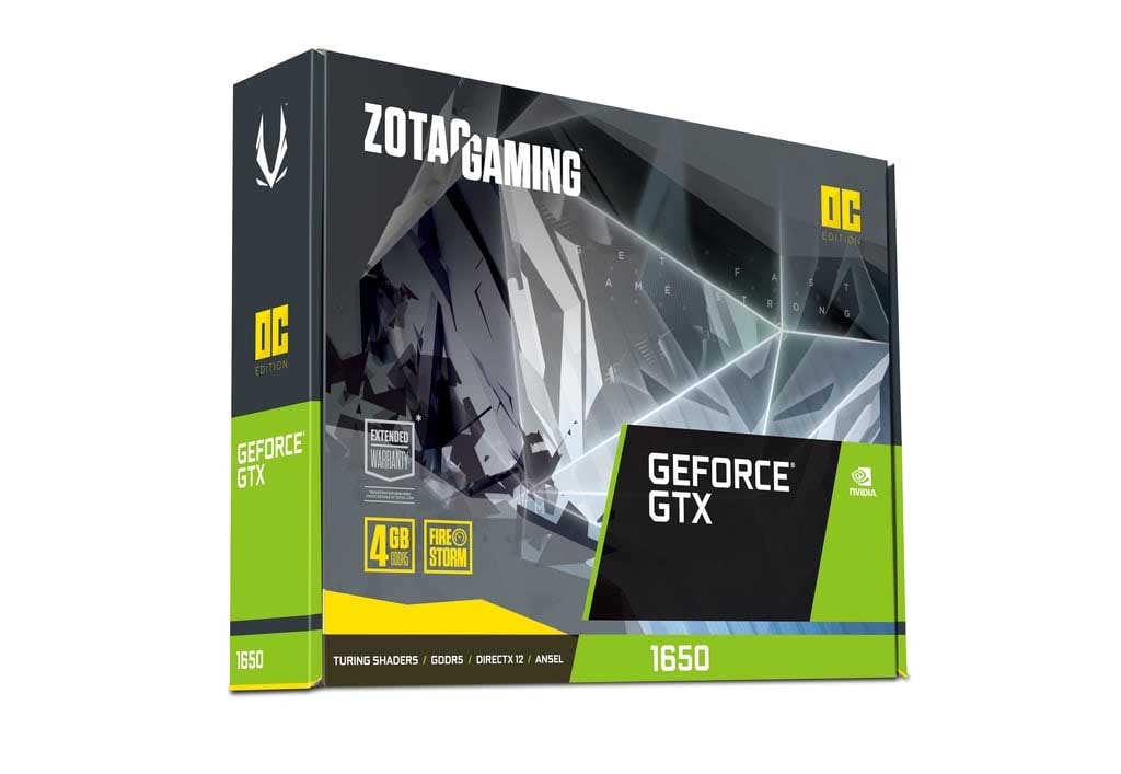 Zotac GeForce GTX 1650 OC 4GB DDR6 Graphics Card | ACS Computers Buy Now