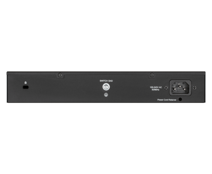 D-Link DES-1024D 10/100 24-Port Fast Ethernet Unmanaged Switch back