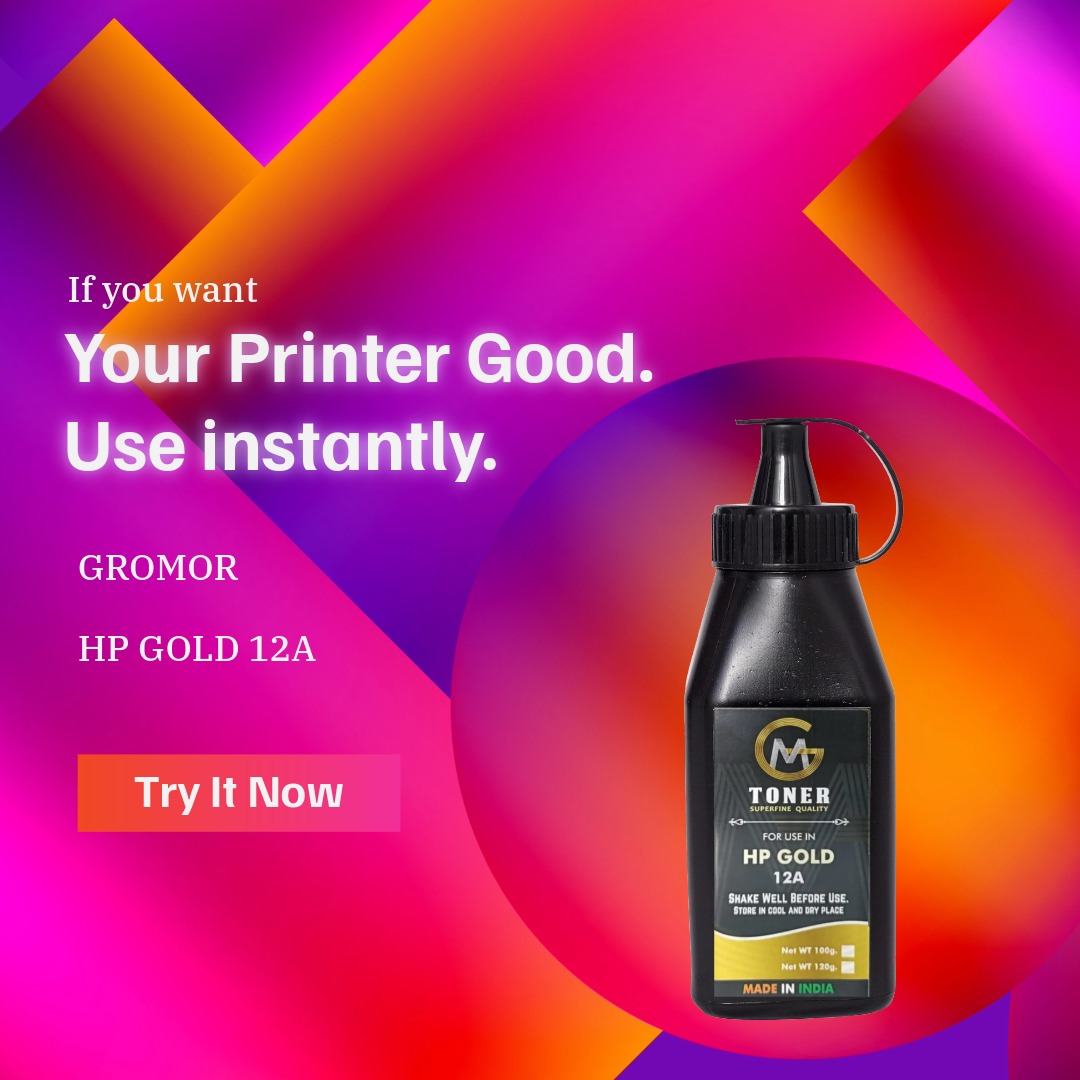 HP GOLD 12A Toner black Powder HP GOLD 12A Toner Black Powder - Image 1